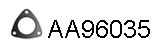 VENEPORTE AA96035 Прокладка, труба выхлопного газа для OPEL (Опель) VENEPORTE AA96035 Прокладка, труба выхлопного газа для OPEL (Опель)