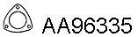 VENEPORTE AA96335 Прокладка, труба выхлопного газа для FIAT IDEA (Фиат Идэа) VENEPORTE AA96335 Прокладка, труба выхлопного газа для FIAT IDEA (Фиат Идэа)