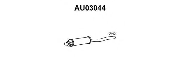 VENEPORTE AU03044 Предглушитель выхлопных газов для AUDI 4000 (Ауди 4000) VENEPORTE AU03044 Предглушитель выхлопных газов для AUDI 4000 (Ауди 4000)