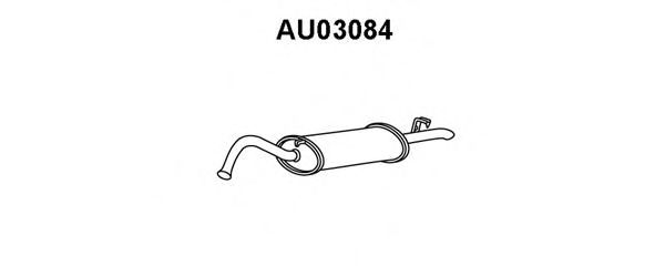 VENEPORTE AU03084 Глушитель выхлопных газов конечный для AUDI 100 (Ауди 100) VENEPORTE AU03084 Глушитель выхлопных газов конечный для AUDI 100 (Ауди 100)
