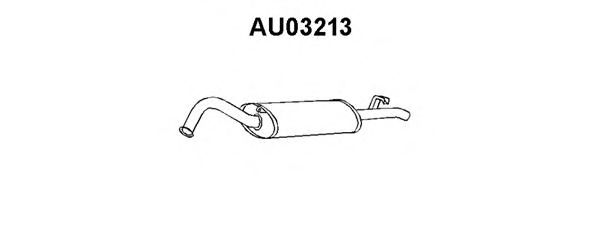 VENEPORTE AU03213 Глушитель выхлопных газов конечный для AUDI 100 (Ауди 100) VENEPORTE AU03213 Глушитель выхлопных газов конечный для AUDI 100 (Ауди 100)