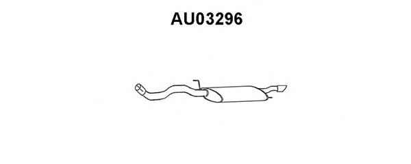 VENEPORTE AU03296 Глушитель выхлопных газов конечный для AUDI TT (Ауди Тт) VENEPORTE AU03296 Глушитель выхлопных газов конечный для AUDI TT (Ауди Тт)