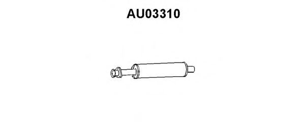 VENEPORTE AU03310 Предглушитель выхлопных газов для AUDI 100 (Ауди 100) VENEPORTE AU03310 Предглушитель выхлопных газов для AUDI 100 (Ауди 100)