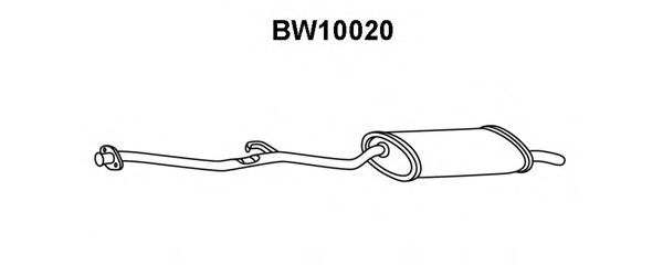 VENEPORTE BW10020 Глушитель выхлопных газов конечный для BMW (Бмв) VENEPORTE BW10020 Глушитель выхлопных газов конечный для BMW (Бмв)