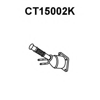 VENEPORTE CT15002K Катализатор для CITROËN C4 GRAND PICASSO I (CитроËн С4 гранд пикассо1) VENEPORTE CT15002K Катализатор для CITROËN C4 GRAND PICASSO I (CитроËн С4 гранд пикассо1)