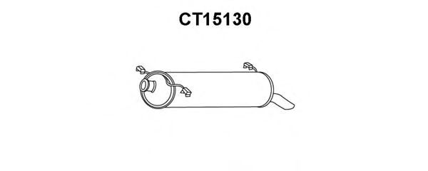 VENEPORTE CT15130 Глушитель выхлопных газов конечный для CITROëN (Cитроëн) VENEPORTE CT15130 Глушитель выхлопных газов конечный для CITROëN (Cитроëн)