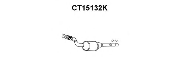 VENEPORTE CT15132K Катализатор для PEUGEOT EXPERT (Пежо Эxпэрт) VENEPORTE CT15132K Катализатор для PEUGEOT EXPERT (Пежо Эxпэрт)