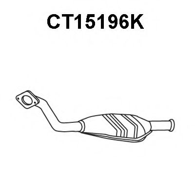 VENEPORTE CT15196K Катализатор для PEUGEOT EXPERT (Пежо Эxпэрт) VENEPORTE CT15196K Катализатор для PEUGEOT EXPERT (Пежо Эxпэрт)