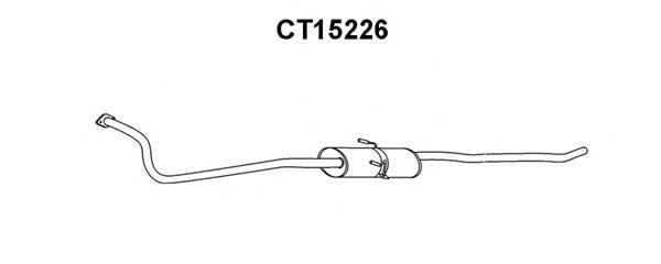 VENEPORTE CT15226 Предглушитель выхлопных газов для PEUGEOT EXPERT (Пежо Эxпэрт) VENEPORTE CT15226 Предглушитель выхлопных газов для PEUGEOT EXPERT (Пежо Эxпэрт)