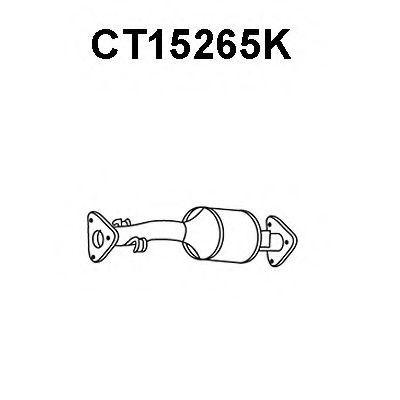 VENEPORTE CT15265K Катализатор для PEUGEOT (Пежо) VENEPORTE CT15265K Катализатор для PEUGEOT (Пежо)