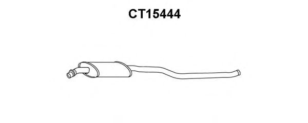 VENEPORTE CT15444 Предглушитель выхлопных газов для CITROëN (Cитроëн) VENEPORTE CT15444 Предглушитель выхлопных газов для CITROëN (Cитроëн)