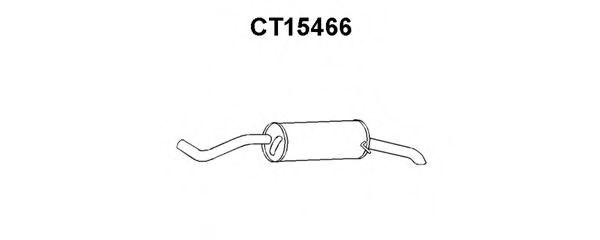 VENEPORTE CT15466 Глушитель выхлопных газов конечный для CITROëN (Cитроëн) VENEPORTE CT15466 Глушитель выхлопных газов конечный для CITROëN (Cитроëн)