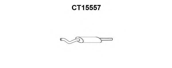 VENEPORTE CT15557 Предглушитель выхлопных газов для CITROëN (Cитроëн) VENEPORTE CT15557 Предглушитель выхлопных газов для CITROëN (Cитроëн)