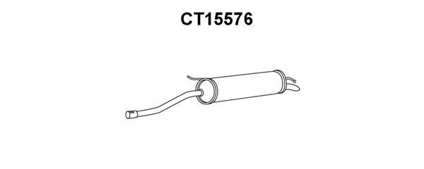 VENEPORTE CT15576 Глушитель выхлопных газов конечный для CITROëN (Cитроëн) VENEPORTE CT15576 Глушитель выхлопных газов конечный для CITROëN (Cитроëн)