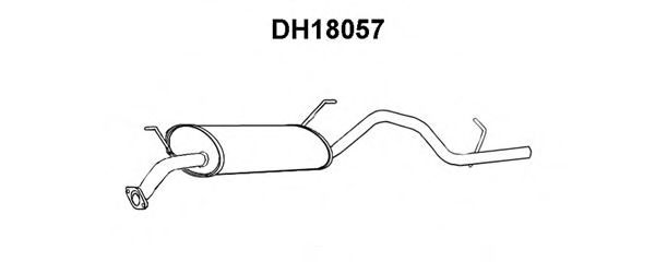 VENEPORTE DH18057 Глушитель выхлопных газов конечный для DAIHATSU FEROZA HARD TOP (Дайхатсу Фэроза хард топ) VENEPORTE DH18057 Глушитель выхлопных газов конечный для DAIHATSU FEROZA HARD TOP (Дайхатсу Фэроза хард топ)