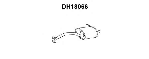 VENEPORTE DH18066 Глушитель выхлопных газов конечный для DAIHATSU CHARADE III (Дайхатсу Чарадэ 3) VENEPORTE DH18066 Глушитель выхлопных газов конечный для DAIHATSU CHARADE III (Дайхатсу Чарадэ 3)