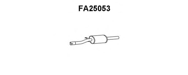 VENEPORTE FA25053 Средний глушитель выхлопных газов для FIAT CINQUECENTO (Фиат Cинqуэcэнто) VENEPORTE FA25053 Средний глушитель выхлопных газов для FIAT CINQUECENTO (Фиат Cинqуэcэнто)