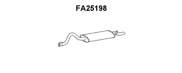 VENEPORTE FA25198 Глушитель выхлопных газов конечный для FIAT SUPERBRAVO (Фиат Супербраvо) VENEPORTE FA25198 Глушитель выхлопных газов конечный для FIAT SUPERBRAVO (Фиат Супербраvо)