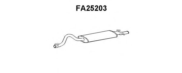 VENEPORTE FA25203 Глушитель выхлопных газов конечный для FIAT SUPERBRAVO (Фиат Супербраvо) VENEPORTE FA25203 Глушитель выхлопных газов конечный для FIAT SUPERBRAVO (Фиат Супербраvо)