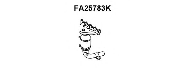 VENEPORTE FA25783K Катализатор коллектора для FIAT 500 (Фиат 500) VENEPORTE FA25783K Катализатор коллектора для FIAT 500 (Фиат 500)