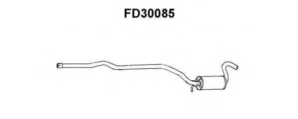 VENEPORTE FD30085 Предглушитель выхлопных газов для FORD ORION II (Форд Орион 2) VENEPORTE FD30085 Предглушитель выхлопных газов для FORD ORION II (Форд Орион 2)