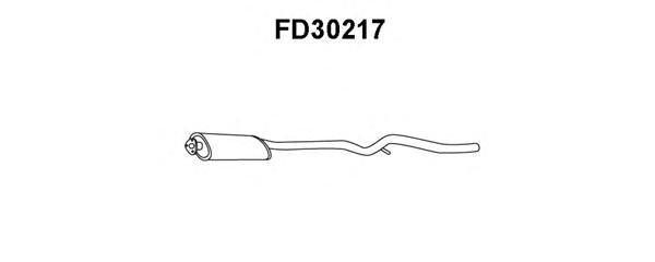 VENEPORTE FD30217 Предглушитель выхлопных газов для FORD GRANADA (Форд Гранада) VENEPORTE FD30217 Предглушитель выхлопных газов для FORD GRANADA (Форд Гранада)
