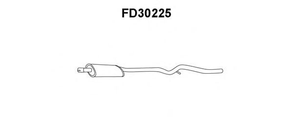 VENEPORTE FD30225 Предглушитель выхлопных газов для FORD GRANADA (Форд Гранада) VENEPORTE FD30225 Предглушитель выхлопных газов для FORD GRANADA (Форд Гранада)