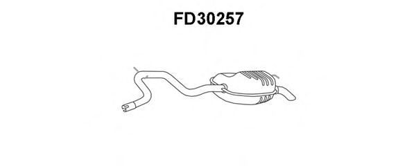 VENEPORTE FD30257 Глушитель выхлопных газов конечный для FORD MONDEO (Форд Мондэо) VENEPORTE FD30257 Глушитель выхлопных газов конечный для FORD MONDEO (Форд Мондэо)