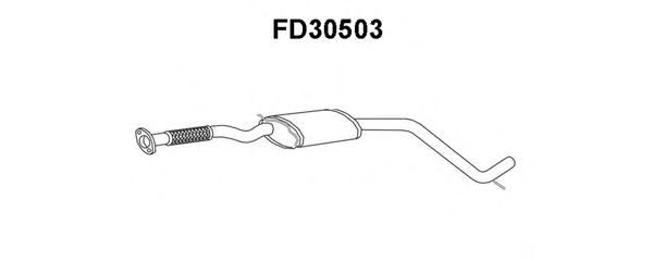 VENEPORTE FD30503 Средний глушитель выхлопных газов для FORD MONDEO (Форд Мондэо) VENEPORTE FD30503 Средний глушитель выхлопных газов для FORD MONDEO (Форд Мондэо)