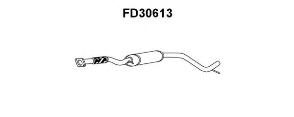 VENEPORTE FD30613 Предглушитель выхлопных газов для FORD MONDEO II (Форд Мондео 2) VENEPORTE FD30613 Предглушитель выхлопных газов для FORD MONDEO II (Форд Мондео 2)