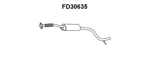 VENEPORTE FD30635 Предглушитель выхлопных газов для FORD MONDEO (Форд Мондэо) VENEPORTE FD30635 Предглушитель выхлопных газов для FORD MONDEO (Форд Мондэо)
