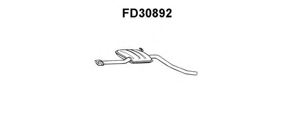 VENEPORTE FD30892 Предглушитель выхлопных газов для FORD SCORPIO I (Форд Скорпио 1) VENEPORTE FD30892 Предглушитель выхлопных газов для FORD SCORPIO I (Форд Скорпио 1)