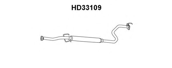 VENEPORTE HD33109 Средний глушитель выхлопных газов для HONDA CIVIC VI (Хонда Цивик 6) VENEPORTE HD33109 Средний глушитель выхлопных газов для HONDA CIVIC VI (Хонда Цивик 6)