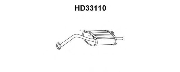 VENEPORTE HD33110 Глушитель выхлопных газов конечный для HONDA CIVIC VI (Хонда Цивик 6) VENEPORTE HD33110 Глушитель выхлопных газов конечный для HONDA CIVIC VI (Хонда Цивик 6)