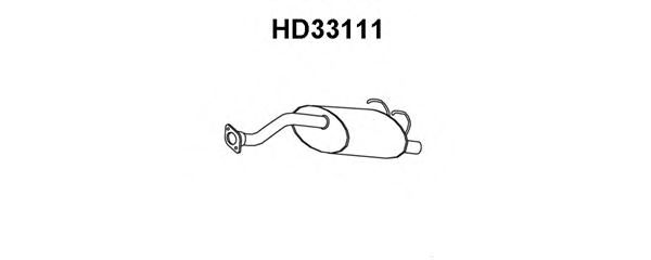 VENEPORTE HD33111 Глушитель выхлопных газов конечный для HONDA CIVIC VI (Хонда Цивик 6) VENEPORTE HD33111 Глушитель выхлопных газов конечный для HONDA CIVIC VI (Хонда Цивик 6)