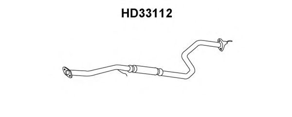 VENEPORTE HD33112 Средний глушитель выхлопных газов для HONDA CIVIC VI (Хонда Цивик 6) VENEPORTE HD33112 Средний глушитель выхлопных газов для HONDA CIVIC VI (Хонда Цивик 6)