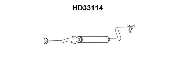 VENEPORTE HD33114 Средний глушитель выхлопных газов для HONDA CIVIC VI (Хонда Цивик 6) VENEPORTE HD33114 Средний глушитель выхлопных газов для HONDA CIVIC VI (Хонда Цивик 6)