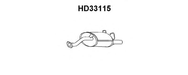 VENEPORTE HD33115 Глушитель выхлопных газов конечный для HONDA CIVIC VI (Хонда Цивик 6) VENEPORTE HD33115 Глушитель выхлопных газов конечный для HONDA CIVIC VI (Хонда Цивик 6)