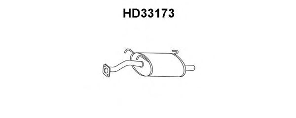 VENEPORTE HD33173 Глушитель выхлопных газов конечный для HONDA CIVIC VI (Хонда Цивик 6) VENEPORTE HD33173 Глушитель выхлопных газов конечный для HONDA CIVIC VI (Хонда Цивик 6)