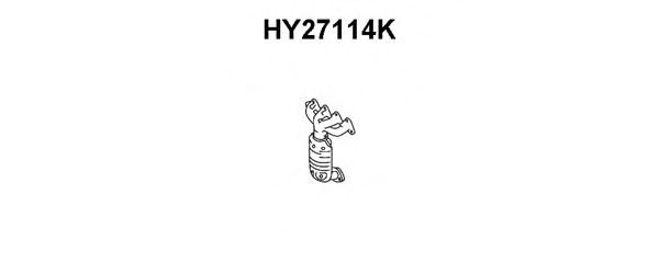 VENEPORTE HY27114K Катализатор коллектора для HYUNDAI LAVITA (Хендай Лаvита) VENEPORTE HY27114K Катализатор коллектора для HYUNDAI LAVITA (Хендай Лаvита)