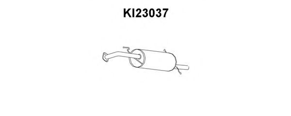 VENEPORTE KI23037 Глушитель выхлопных газов конечный для KIA MENTOR (Киа Мэнтор) VENEPORTE KI23037 Глушитель выхлопных газов конечный для KIA MENTOR (Киа Мэнтор)