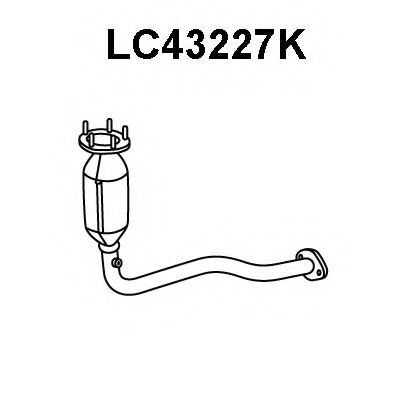 VENEPORTE LC43227K Катализатор для LANCIA LYBRA SW (Лансиа/лянча Либра св) VENEPORTE LC43227K Катализатор для LANCIA LYBRA SW (Лансиа/лянча Либра св)