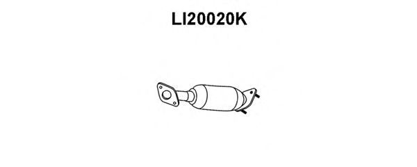 VENEPORTE LI20020K Катализатор для DAIHATSU HIJET (Дайхатсу Хижэт) VENEPORTE LI20020K Катализатор для DAIHATSU HIJET (Дайхатсу Хижэт)