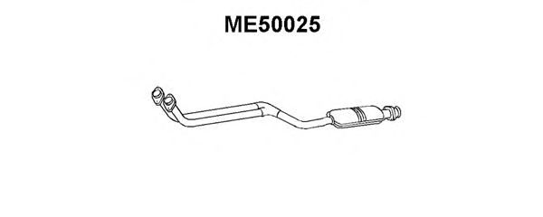 VENEPORTE ME50025 Предглушитель выхлопных газов для MERCEDESBENZ (Мерседес бенц) VENEPORTE ME50025 Предглушитель выхлопных газов для MERCEDESBENZ (Мерседес бенц)