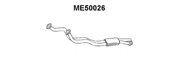 VENEPORTE ME50026 Предглушитель выхлопных газов для MERCEDESBENZ (Мерседес бенц) VENEPORTE ME50026 Предглушитель выхлопных газов для MERCEDESBENZ (Мерседес бенц)