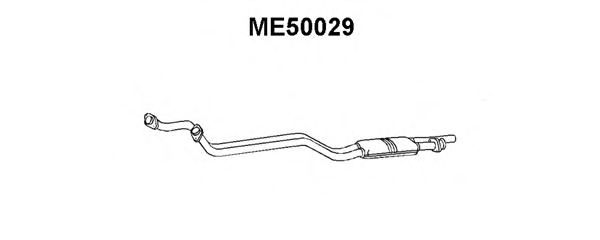 VENEPORTE ME50029 Предглушитель выхлопных газов для MERCEDESBENZ (Мерседес бенц)