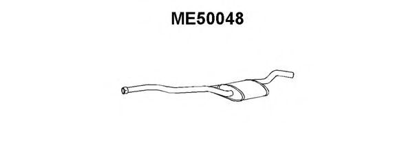 VENEPORTE ME50048 Средний глушитель выхлопных газов для MERCEDESBENZ (Мерседес бенц) VENEPORTE ME50048 Средний глушитель выхлопных газов для MERCEDESBENZ (Мерседес бенц)