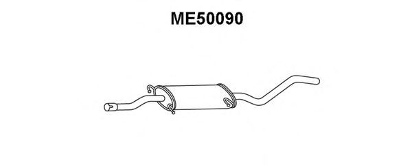 VENEPORTE ME50090 Предглушитель выхлопных газов для MERCEDESBENZ (Мерседес бенц) VENEPORTE ME50090 Предглушитель выхлопных газов для MERCEDESBENZ (Мерседес бенц)