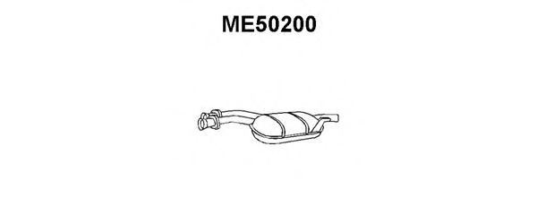 VENEPORTE ME50200 Средний глушитель выхлопных газов для MERCEDESBENZ (Мерседес бенц) VENEPORTE ME50200 Средний глушитель выхлопных газов для MERCEDESBENZ (Мерседес бенц)
