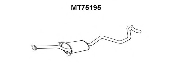 VENEPORTE MT75195 Глушитель выхлопных газов конечный для MITSUBISHI L 300 STARWAGON (Митсубиши/митсубиси Л 300 старвагон) VENEPORTE MT75195 Глушитель выхлопных газов конечный для MITSUBISHI L 300 STARWAGON (Митсубиши/митсубиси Л 300 старвагон)
